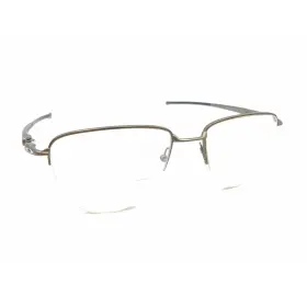 Ox5142-0254 Oakley Plier Pewter Half Rim Eyeglasses Frames 54-18 137 Designer