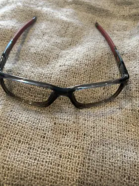 Ox8030-06 Oakley - Crosslink Eyeglasses 55 55mm Grey Smoke Cardinal Red