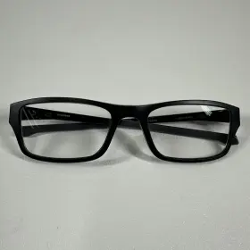 Ox8039-0153 Oakley Chamfer Eyeglasses Black Frames Gunmetal Icons Only
