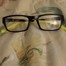 Ox8039-0649 Oakley Chamfer Black/yellow Full Rim Plastic Eyeglass Frames Ox8039-0649 Oakley Chamfer Black/yellow Full Rim Plastic Eyeglass Frames