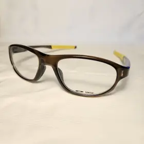 Ox8048-0354 Oakley Mens Brown Bark Designer Authentic Eyeglasses