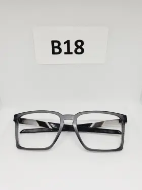 Ox8055-0256 Oakley 56-17 136 Satin Grey Smoke Men S Exchange Eyeglasses