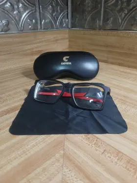 Ox8055-0456 Oakley Custom Prescription Eyeglasses Black And Red Read Desc