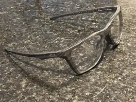 Ox8058 Oakley New 0356 Satin Woodgrain The Cut Eyeglasses 56/17/140