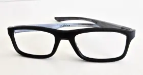 Ox8081-0151 Oakley Plank 2.0 Eyeglasses Black Frames Blue Icons 51-18-139