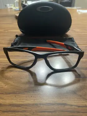 Ox8090-0155 Oakley Crosslink 137 55 17 Eyeglasses/frames Orange/black