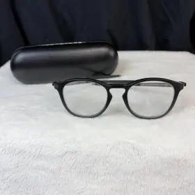 Ox8105-0150 Oakley Eyeglass Frames Pitchman R 50-19 Satin Black Round Full Rim