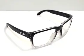 Ox8156-0656 Oakley Holbrook Rx Eyeglasses Frames Only Black Clear Fade 56 18