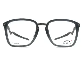Ox8162-0250 Oakley Eyeglasses Frames Cognitive Satin Grey Smoke Square 56-19-132