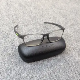 Ox8174f-0256 Oakley Ox8174f Hex Jector A Eyeglass Frames Only Satin Grey Smoke