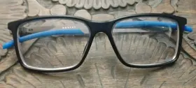 55-18-142 Oakley Ox9041 Blue Black Eyeglasses Frames Only Usa