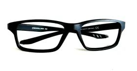 Oy8002-0151 Oakley Crosslink Xs Eyeglasses Black Frame Icons 51-15-122