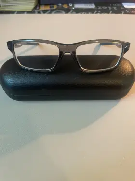 Oy8002-0249 Oakley Crosslink Xs Polished Gray Smoke Frame 49-14-122 Eyeglasses