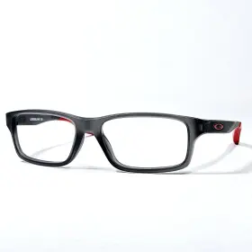 Oy8002-0349 Oakley Crosslink Xs Eyeglasses Grey Smoke Frames 49-14-122 9783 Kids