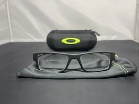 Oy8003-0150 Oakley Eyeglasses Airdrop Xs Satin Black Rectangular