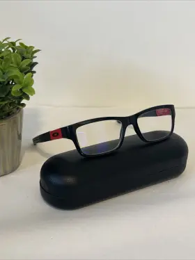 Oakley Oy8005-0349 Marshal Xs Polished Black Red Eyeglasses Frames 49-15 128