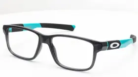 Oy8007-0348 Oakley Youth Field Day Rectangle Black Ink Boys Eyeglasses 48mm