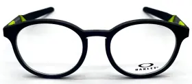 Oy8014a Oakley Round Out A Eyeglasses Full Rim Satin Black Demo Lens - New