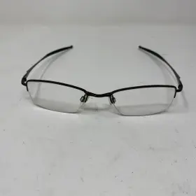 51-19-138 Oakley R155 Jackknife 4.0 Polished Brown Half Rim Eyeglasses Frame Qe99
