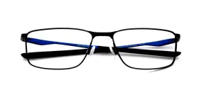 Socket5.0ox3217-045717140 Oakley Socket 5.0 Ox3217-0457 Square Blue Authentic Eyeglasses Frames 57-17-140