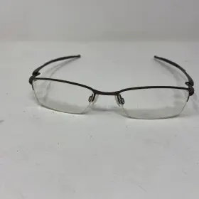 51-18-135 Oakley Zd76 22-150 Translator Satin Brown Half Rimless Eyeglasses