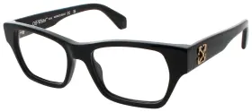 Oerj07ef24pla0011000 Off-white 055266021797 Ow Style 7e Eyeglasses Black Frame 52 Mm