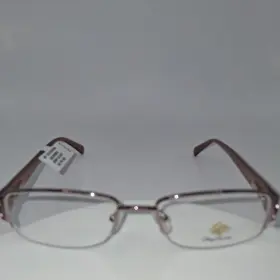 Oco353-601 Oleg Cassini Eyeglasses Frame Women Pink Half Rim Rectangle 52-18-135