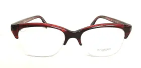 Oliver Peoples 827934343702 New Ov 5230 1053 Tarlan 50mm Burgundy Eyeglasses Frame Italy