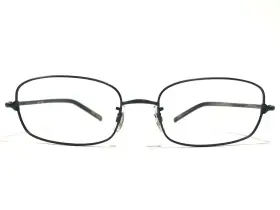 53-17-135 Oliver Peoples Op-613 Eyeglasses Frames Bk Black Silver Rectangular