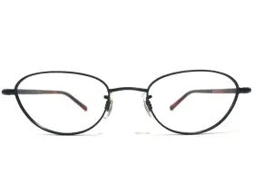 45-18-145 Oliver Peoples Op-634 Eyeglasses Frames Bk Black Red Round Full Rim