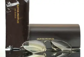 Oliver Peoples Ov1312 Holender 5289 Antique Pewter Unisex Eyeglasses 47-22-145