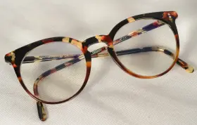 Ov5348u Oliver Peoples Authentic 1588 Jonsi 47mm Dark Mahogany Tortoise Italy
