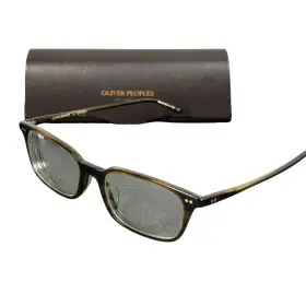 Oliver Peoples Ov5405u Roel 1677 Italy Eyeglass Brown Bark - Frames Only