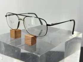 56-15-145 Oliver Winston Ow-71 Frames Col 20 Gunmetal Full Rim Aviator C1-8
