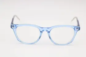 44-16-130 Olos 51-000348 Tiera Kids Blue Clear Square Eyeglasses Frames