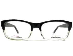 Onguard Og-015 Safety Goggles Eyeglasses Frames Black Clear Z87-2 52-17-140