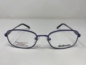 50-18-140 Onguard Og-1601 Viol Violet Metal Full Rim Eyeglasses Frame Dr36