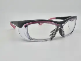 Onguard Og-220s Leader Grey Pink Ansi Z87-2 Safety Glasses With Dust Dam 55-15-130