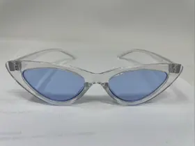 52-18-149 Only Miniso Life Eyeglasses Frame Blue Lenses Clear Light Weight