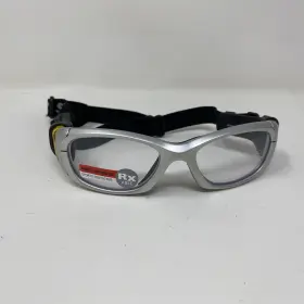 53-17-130 Only Vp88 Rec Sports Mx31 Matte Silver Strap Eyeglasses