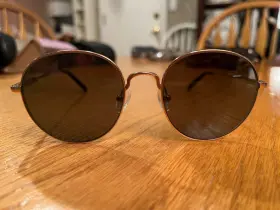 53-20-145 Oscar And Wylee Kato-081 Rx-ale Titanium Frame Sunglasses Euc
