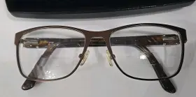 Osl463 Oscar De La Renta 210 Glitter Tortoise Eyeglasses Frames Only 52-17