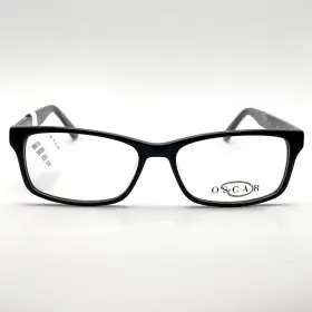 55-16-145 Oscar De La Renta Osm832wm Osm832 001 Mens Eyeglass Frames Full Rectangle Black
