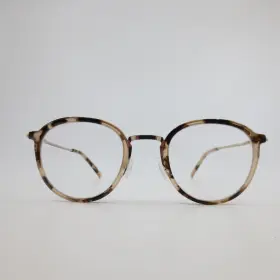 Otis Grey 202125 Tokyo Tortoise Round Eyeglasses Frames Og 48-21-140 Womens