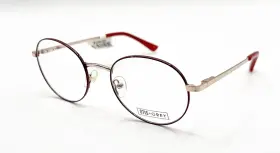 Og-7016 Otis Grey New Og 7016 Rd Black Gold Red Authentic Eyeglasses 51-20