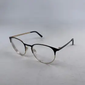 51-19-135 Otis Og-9000 Grey Og 9000 Womens Eyeglasses Frame Gold Black Metal Round Mm