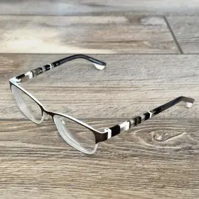 49-15-130 Outspoken Netherlands Om1608 Nederland C1 Eyeglass Frames White Black