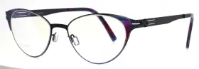 50-18-135 Ovvo 5018 Optics 655c Midnight Grape Womens Cat Eye Eyeglasses B 38