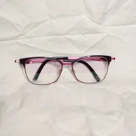 3757 Ovvo Optics Boysenberry With Plum Handmade Titanium Eyeglass Frame