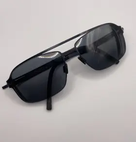 3570 Ovvo Optics C74b Frame Only 50/g Black Pattern Metal Made In Eu 3570 Ovvo Optics C74b Frame Only 50/g Black Pattern Metal Made In Eu
